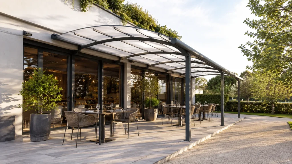 Abri terrasse restaurant 3