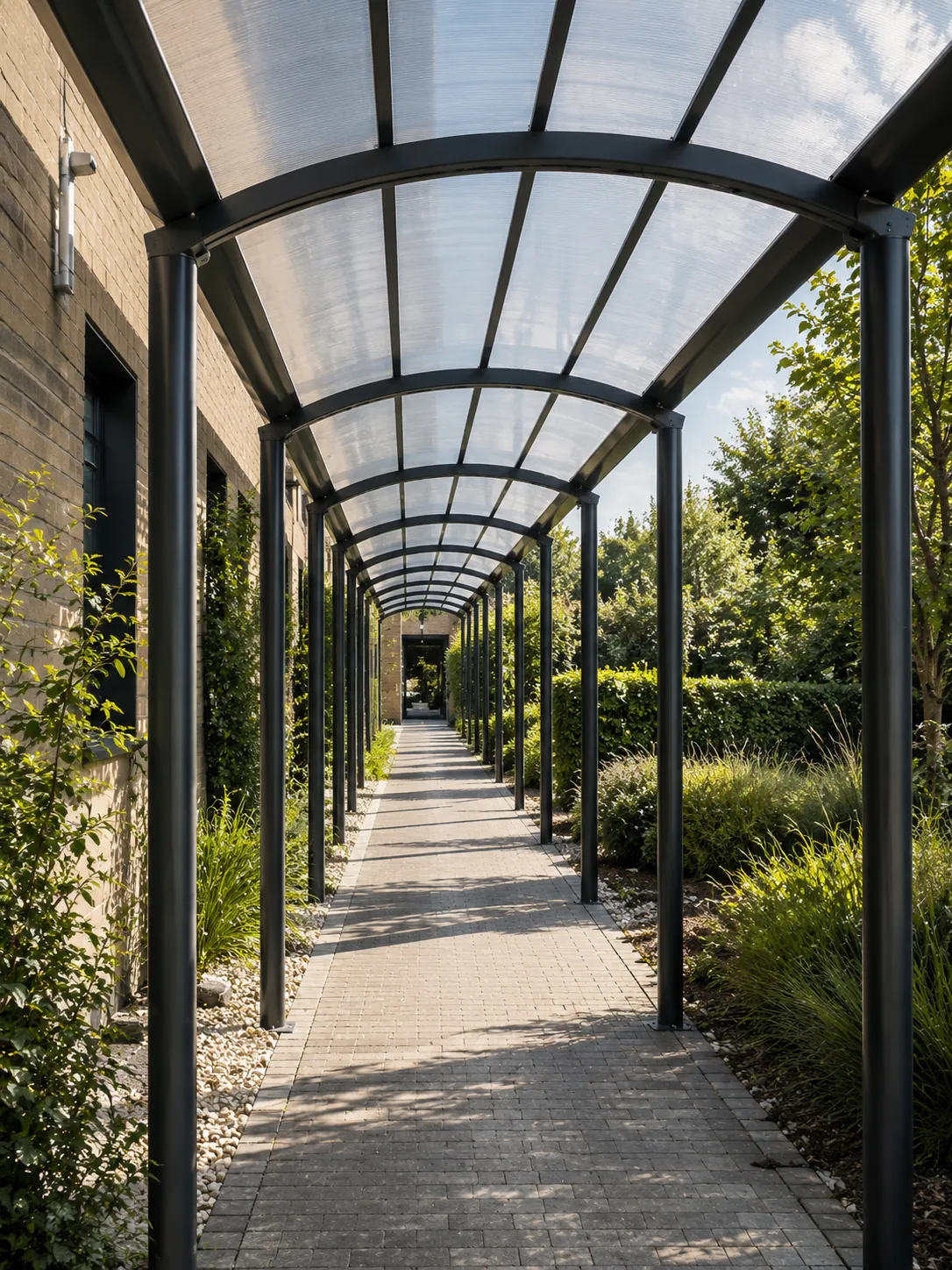 Passage couvert