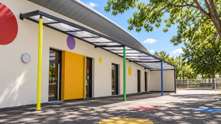 Préau d'école Charente-Maritime